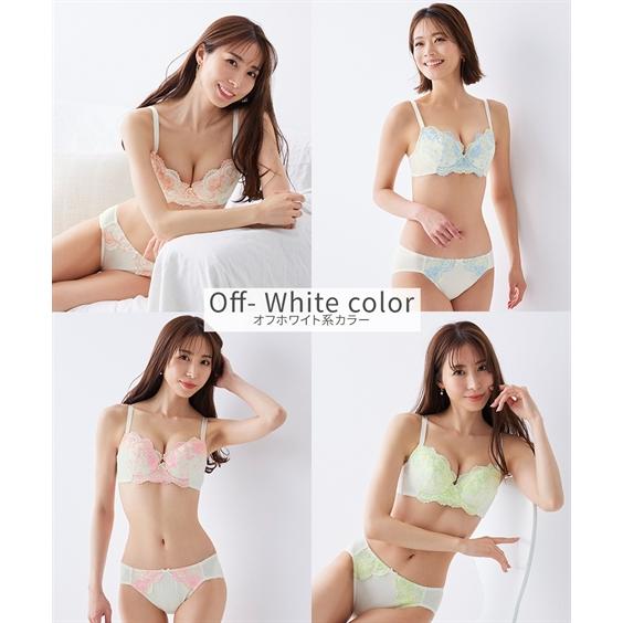 ニッセン（nissen） ブラジャー ショーツ セット レディース 花柄