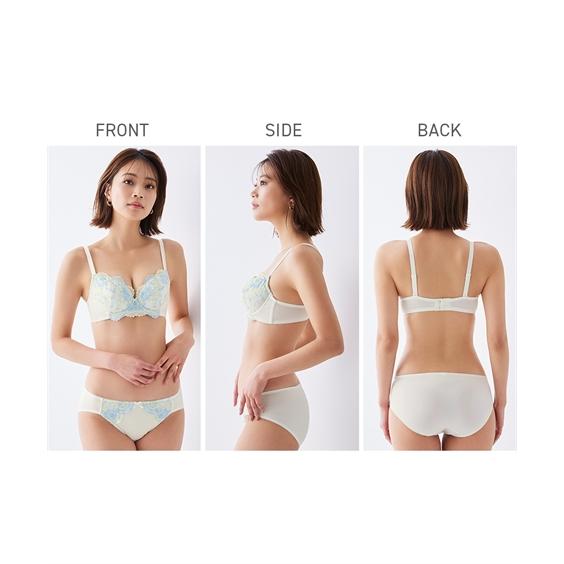TOPとショーツset ニッセン（nissen） ブラショーツセット ブラジャー ショーツ セット