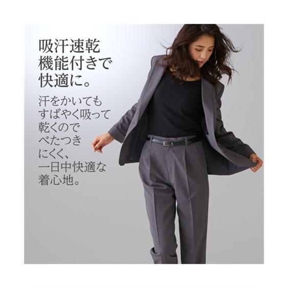ニッセン（nissen） パンツスーツ 大きいサイズ レディース 洗える