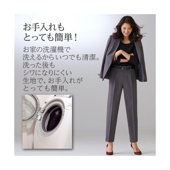 ニッセン（nissen） パンツスーツ 大きいサイズ レディース 洗える