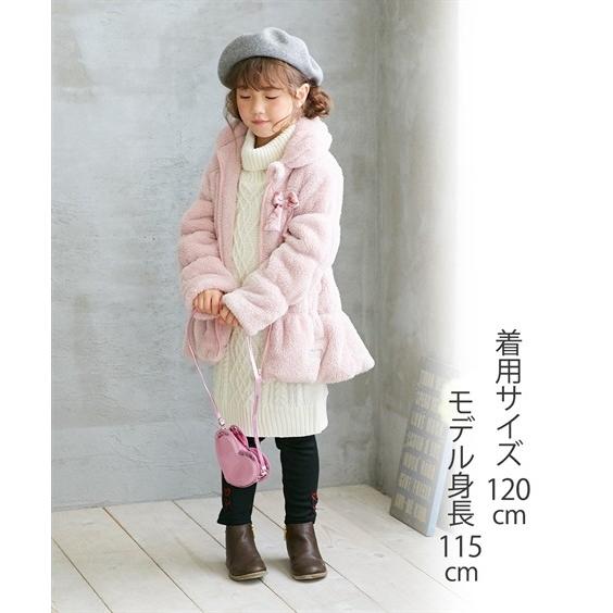 キッズ シャーリングボア コート 女の子 子供服 ジュニア服 身長90 160cm ニッセン Nissen ニッセン Paypayモール店 通販 Paypayモール