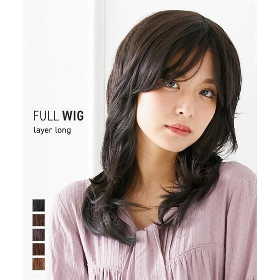 ニッセン（nissen） ウィッグ ずれにくい 小顔みせ耐熱フルウィッグ