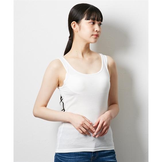 ニッセン（nissen） ブラトップ タンクトップ レディース 吸汗速乾 綿