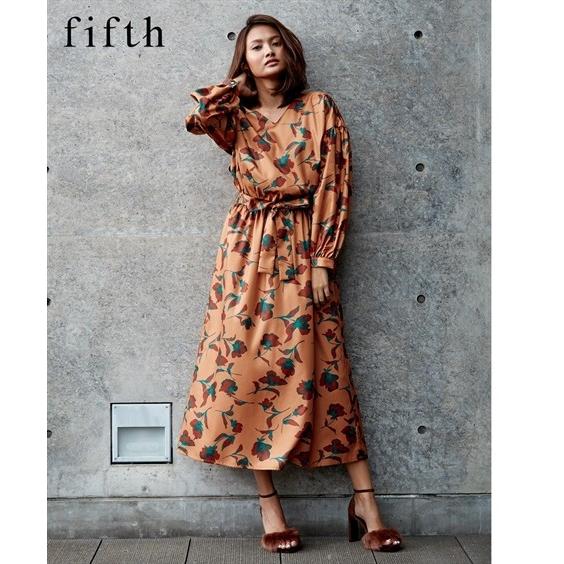 ワンピース ロング マキシ 大きいサイズ レディース 花柄 Fifth L 10l ニッセン ニッセン Paypayモール店 通販 Paypayモール