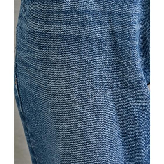 パンツ テーパード 大きいサイズ レディース ボーイフレンド デニム ウエスト96/98/106/114/122cm ニッセン nissen_17