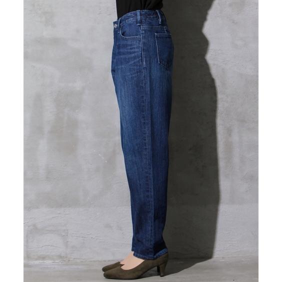 パンツ テーパード 大きいサイズ レディース ボーイフレンド デニム ウエスト96/98/106/114/122cm ニッセン nissen_20