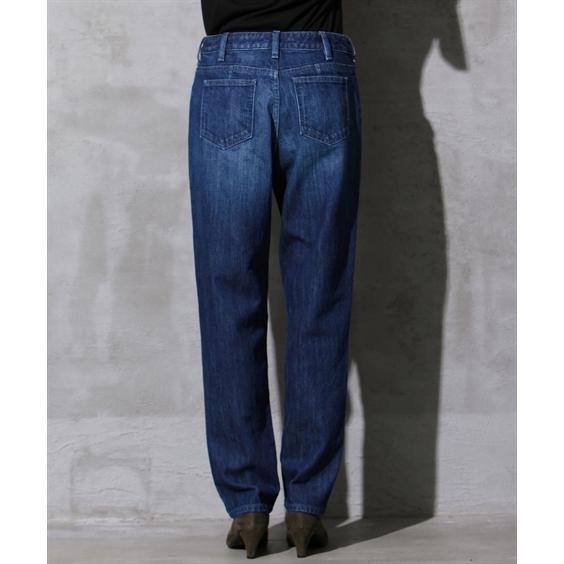 パンツ テーパード 大きいサイズ レディース ボーイフレンド デニム ウエスト96/98/106/114/122cm ニッセン nissen_21