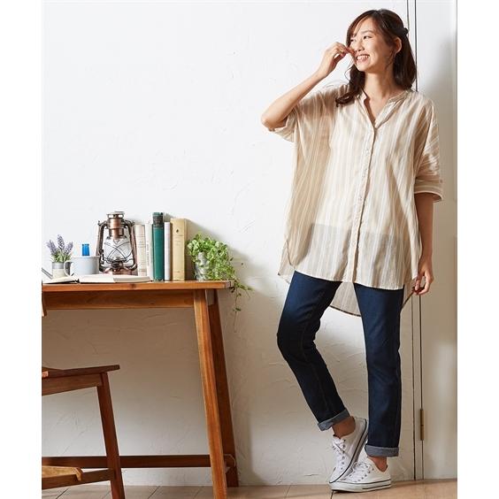 パンツ スキニー スリム レディース 総ゴム デニム M L ニッセン Nissen 海外最新