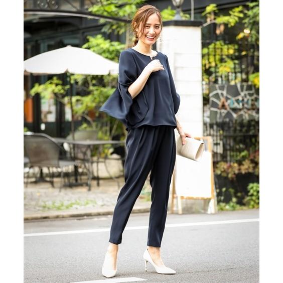 ドレス パーティー レディース バック レース ブラウス パンツ セットアップ セミ フォーマル結婚式 二次会 お呼ばれ対応 大きいサイズ有 S M L ニッセン Nissen Zzy4319b6251 ニッセン Yahoo 店 通販 Yahoo ショッピング