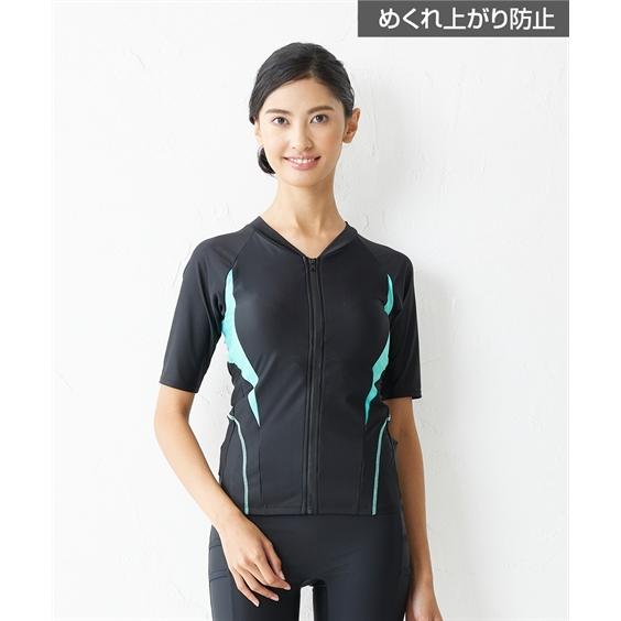 ニッセン 水着 レディース 上下別売り フィットネス 補整 トップス