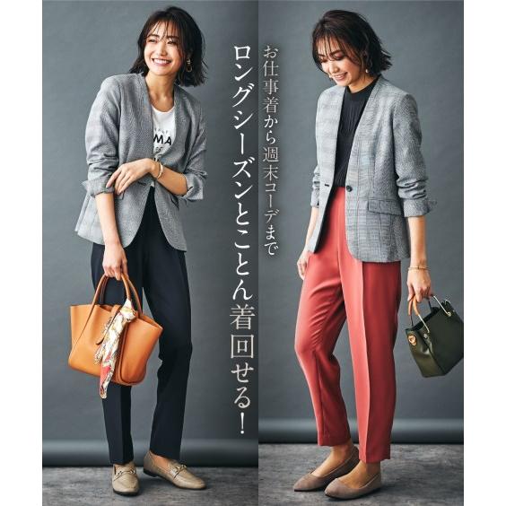 ニッセン（nissen） 事務服 スーツ レディース ジャケット 洗える ノー