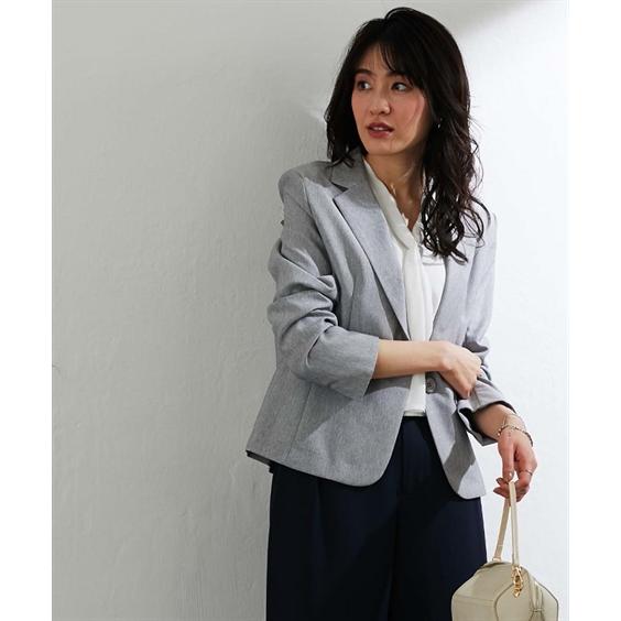 ニッセン（nissen） ジャケット レディース 洗えるベーシック