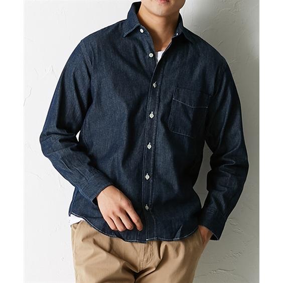 ニッセン シャツ カジュアル メンズ CANTERBURY WOOD カンタベリー