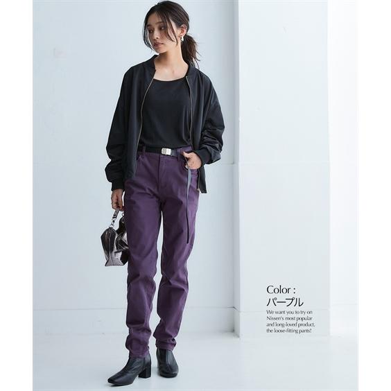ニッセン（nissen） パンツ スキニー スリム レディース ゆるフィット