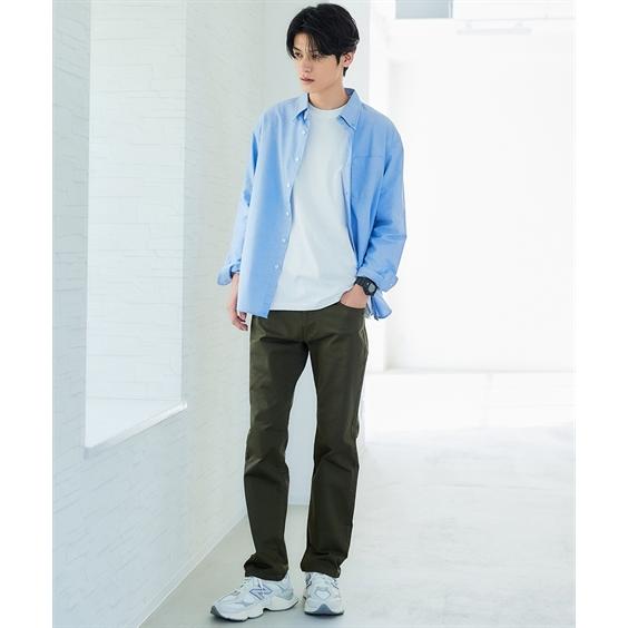 ニッセン（nissen） パンツ メンズ ストレッチ チノ 股下70cm ウエスト