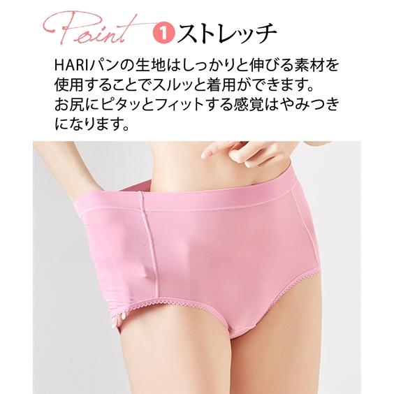 ショーツ スタンダード 大きいサイズ レディース おしりにハリパン ストレッチ お腹らくちん深ばき 2枚組 4L/5L/6L ニッセン nissen | ニッセン | 11
