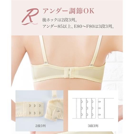 ニッセン（nissen） ブラジャー ショーツ セット 大きいサイズ