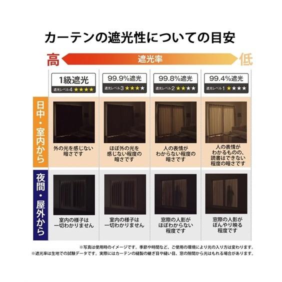 ニッセン（nissen） カーテン レース セット ディズニー 遮光 4枚