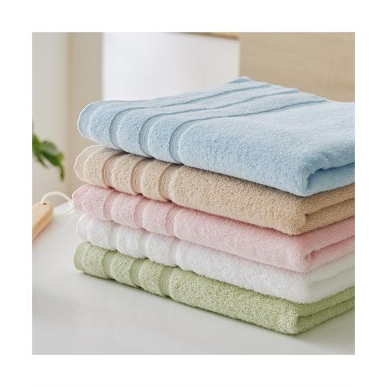 ニッセン（nissen） バスタオル エーゲ海 コットン バス 約 60x120cm