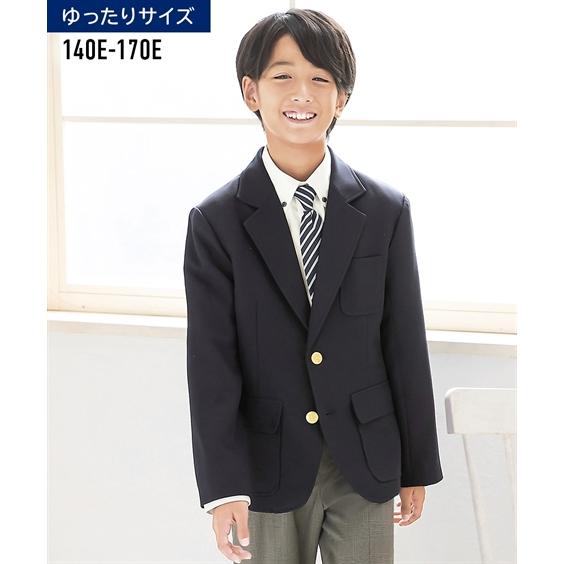 キッズ もっとゆったりサイズ 卒業式 ブレザー 男の子 子供服 ジュニア服 フォーマル ウェア スーツ 身長140 150 160 170cm ニッセン Nissen ニッセン Paypayモール店 通販 Paypayモール