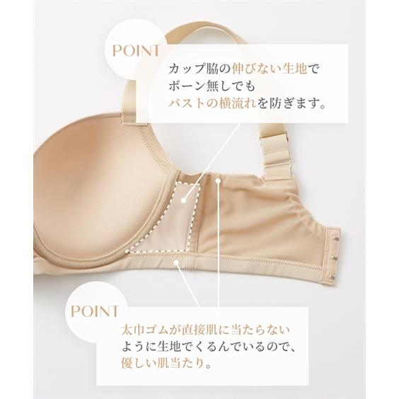 ニッセン（nissen） ブラジャー ブラジャー ワイヤー入り 大きいサイズ