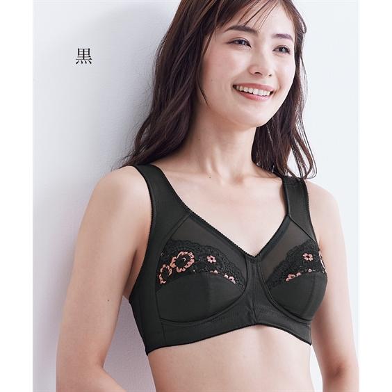 ニッセン（nissen） ブラジャー ノンワイヤー 大きいサイズ レディース