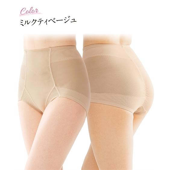 ニッセン（nissen） ガードル レディース パワーネット 脚口楽ちん