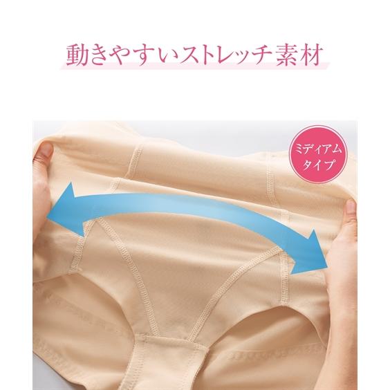ニッセン（nissen） ガードル レディース パワーネット 脚口楽ちん