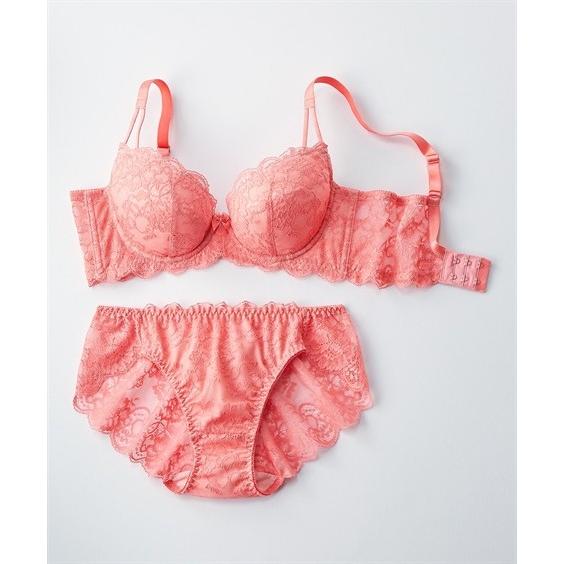 ニッセン（nissen） ブラジャー ショーツ セット レディース 総レース