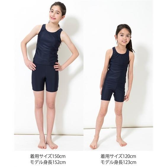 水着 スクール もっとゆったりサイズ セパレート 女の子 身長130 140 150 160 165cm ニッセン Nissen ニッセン Paypayモール店 通販 Paypayモール