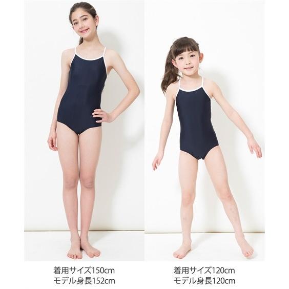 水着 スクール キャミ型 ワンピース 女の子 身長140 150 160cm ニッセン Nissen ニッセン Paypayモール店 通販 Paypayモール