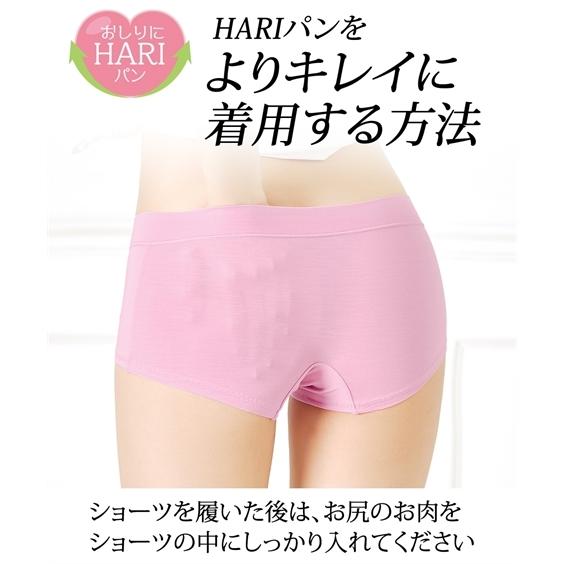 ショーツ スタンダード レディース おしりにハリパン ストレッチ お腹脚口らくちん レギュラーボクサー 2枚組 S/M/L/LL/3L ニッセン nissen | ニッセン | 24