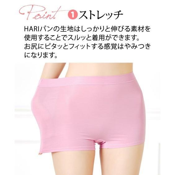ショーツ スタンダード レディース おしりにハリパン ストレッチ お腹脚口 らくちん 深ばきボクサー 2枚組 足口改良タイプ S/M/L/LL/3L ニッセン nissen | ニッセン | 16