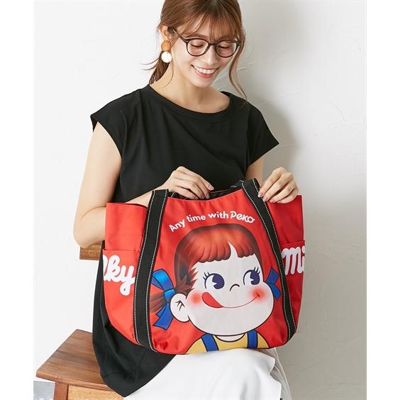 ニッセン（nissen） バッグ トート レディース ペコちゃん A4対応