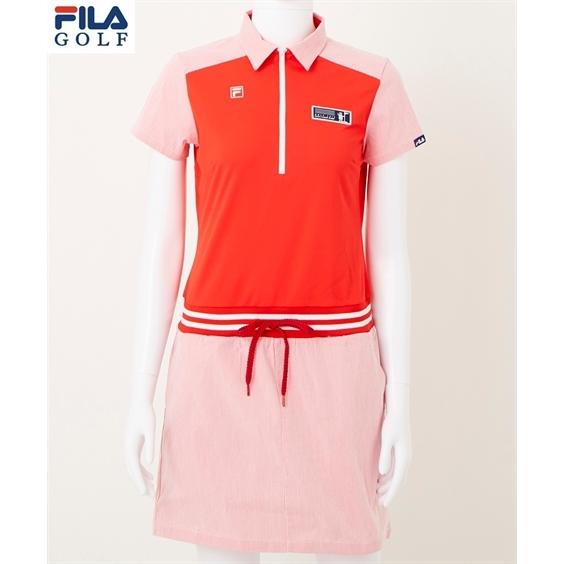 サイズ スポーツウェア トップス 大きいサイズ レディース Fila Golf 751 405 吸汗速乾 Uvカット 接触冷感 鹿の子 サッカー生地 ワンピース M L Ll 3l ニッセン ニッセン Paypayモール店 通販 Paypayモール サイズ Shineray Com Br