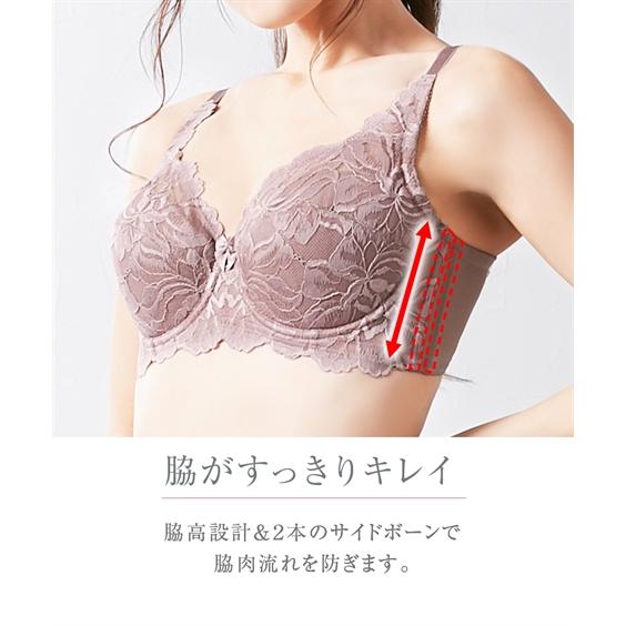 ニッセン（nissen） ブラジャー ショーツ セット レディース フル