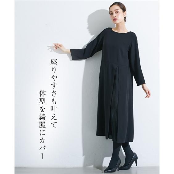 ニッセン（nissen） 喪服 ワンピース レディース ロング丈 礼服 着
