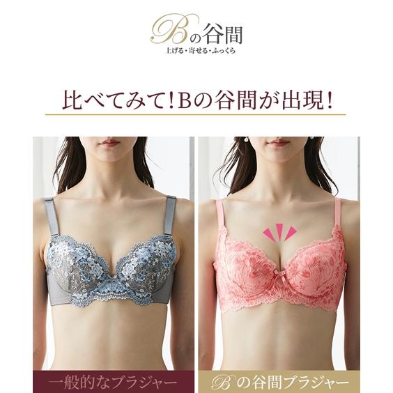 ニッセン ブラジャー ワイヤー入り レディース 盛り上げ 日本製