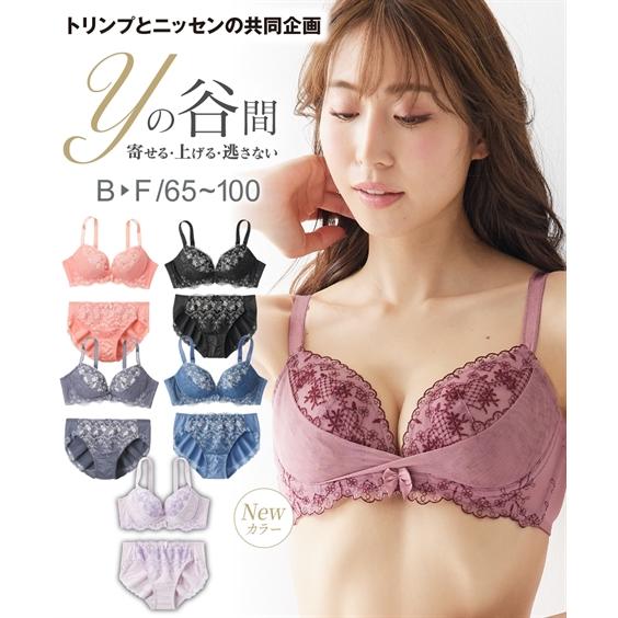 ニッセン ブラジャー ショーツ セット レディース Yの谷間を ニッセン ブラジャー ショーツ セット レディース Yの谷間を