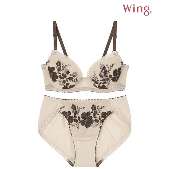 ニッセン ブラジャー ショーツ セット レディース Wing Wacoal ニッセン ブラジャー ショーツ セット レディース Wing Wacoal