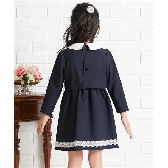 ワンピース ドレス フォーマル キッズ 女の子 卒園 入学 衿付き 子供服 身長110 1 130cm ニッセン Nissen ニッセン Paypayモール店 通販 Paypayモール