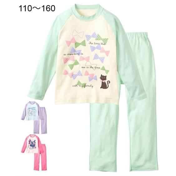 パジャマ キッズ 女の子 長袖 プリント 子供服 ジュニア服 身長140 150 160cm ニッセン Nissen ニッセン Paypayモール店 通販 Paypayモール