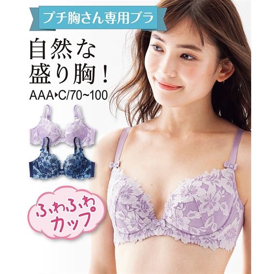 ニッセン ブラジャー ワイヤー入り レディース プチ胸さん 隠れ ニッセン ブラジャー ワイヤー入り レディース プチ胸さん 隠れ