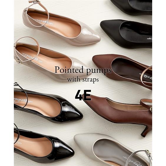 ニッセン（nissen） パンプス 大きいサイズ レディース ゆったり 幅広