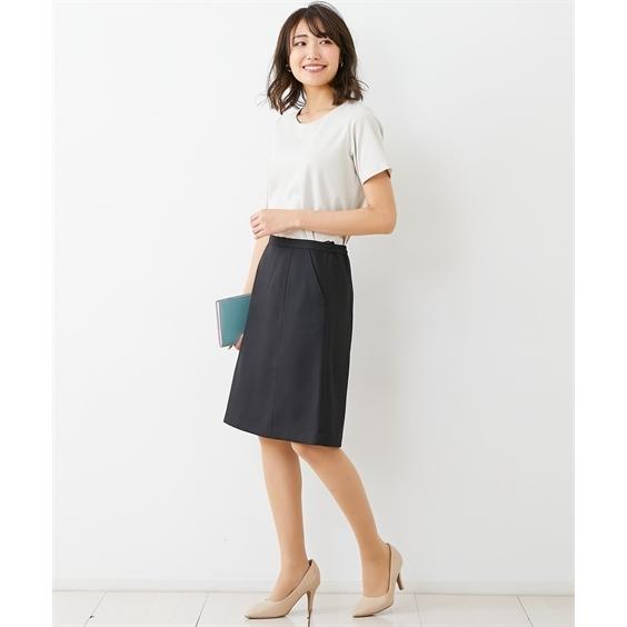 事務服 ブラウス レディース 制服 前身二重仕立て ベーシック カットソー トップス S M L ニッセン Nissen ニッセン Paypayモール店 通販 Paypayモール