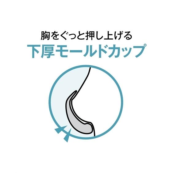 ブラジャー ショーツ セット レディース 脇肉すっきり 総レース フルカップ風 デザイン E85_LL〜F100_5L ニッセン nissen｜nissenzai｜13