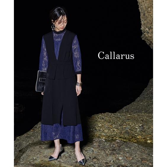 ドレス ワンピース レディース Callarus Switching Lace Onepiece Dress S M L ニッセン Nissen ニッセン Paypayモール店 通販 Paypayモール