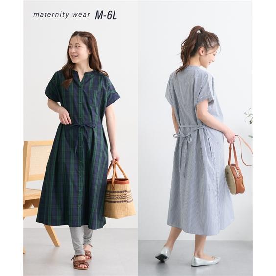 ニッセン（nissen） ワンピース マタニティ ママ 産前 産後 授乳服 先