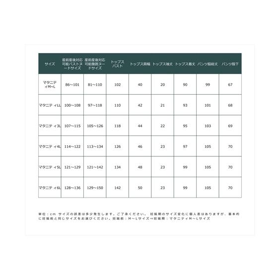 パジャマ マタニティ ママ 犬印本舗 産前 産後 授乳服 カットソー 前開き 半袖 M〜L ニッセン nissen｜nissenzai｜18