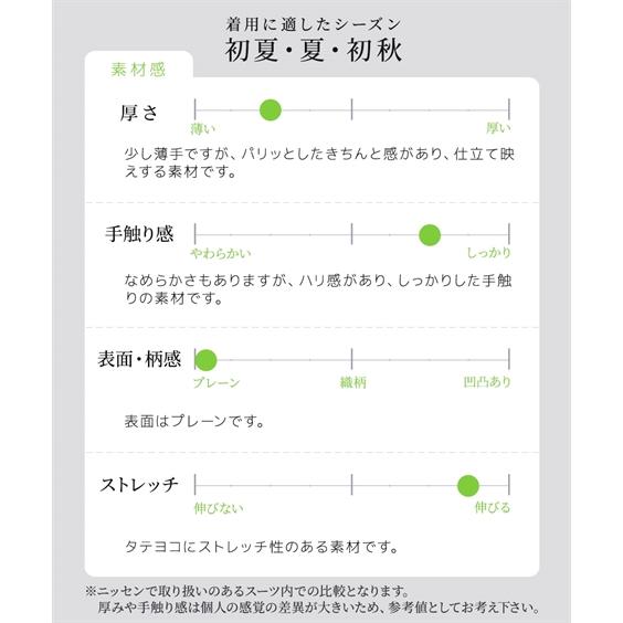 スーツ パンツ レディース うすカル タテヨコ ストレッチ ノーカラー ジャケット ＋テーパード S/M/L ニッセン nissen_13